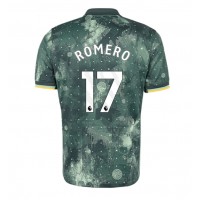 Camisa de Futebol Tottenham Hotspur Cristian Romero #17 Equipamento Alternativo 2024-25 Manga Curta